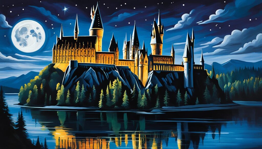 Hogwarts Illustration