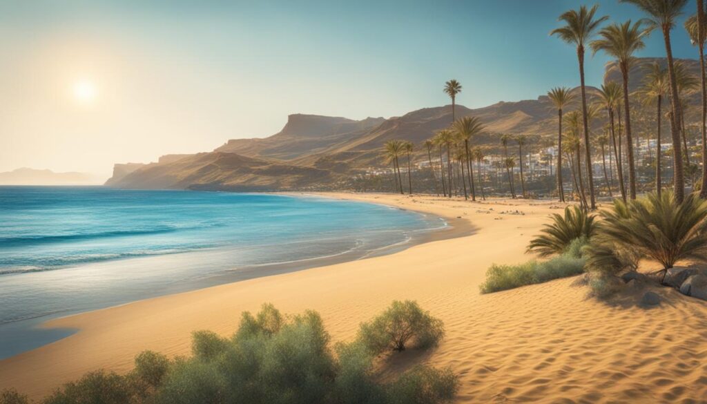 beste reisezeit badeferien gran canaria