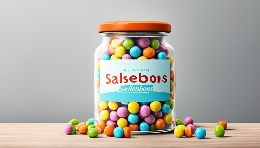 Salbeibonbons aufbewahren