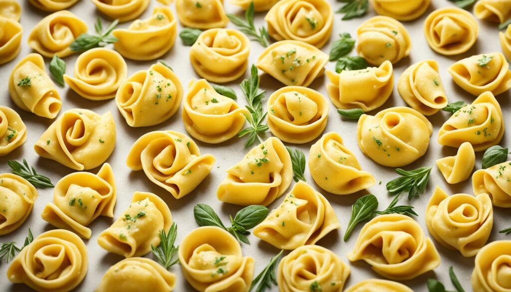 Tortellini Formen