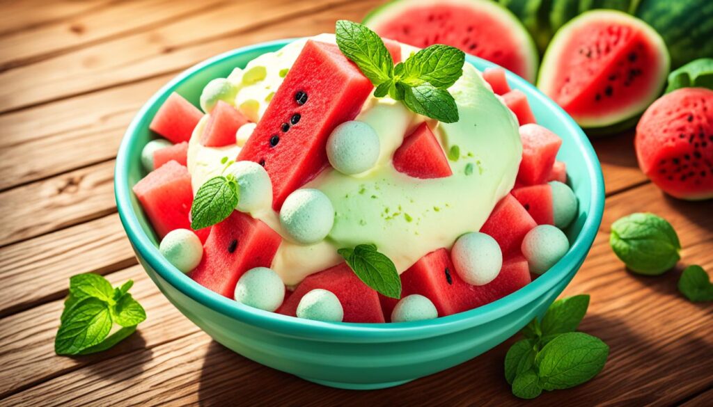 Wassermelonen-Eis