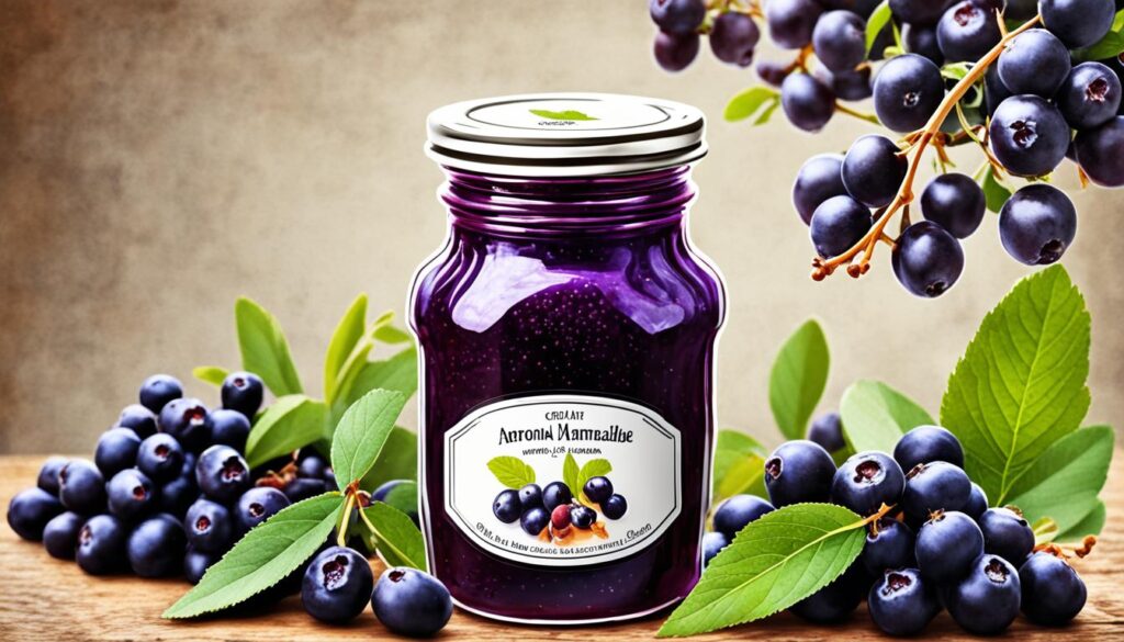 aronia marmelade mit honig