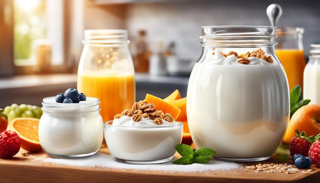 fermenting yogurt