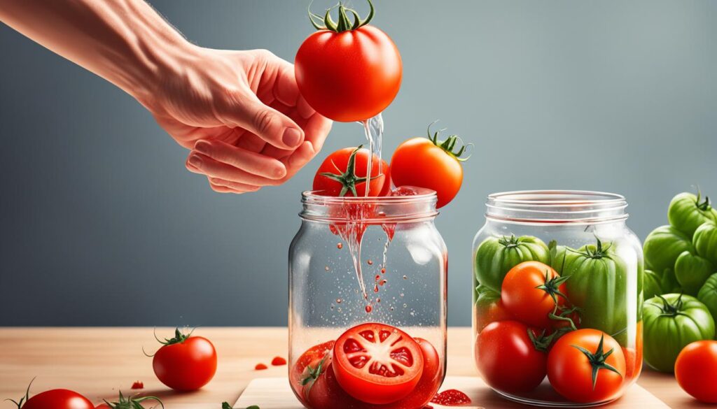 passierte tomaten selber machen mit pürierstab