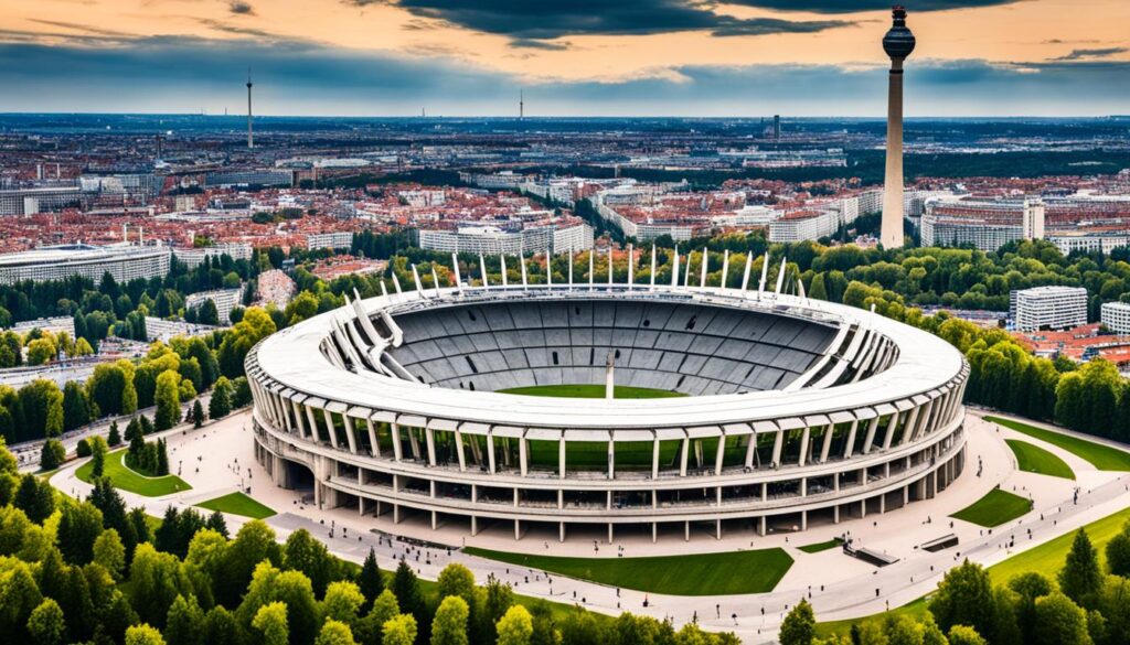 Architektur des Olympiastadions Berlin