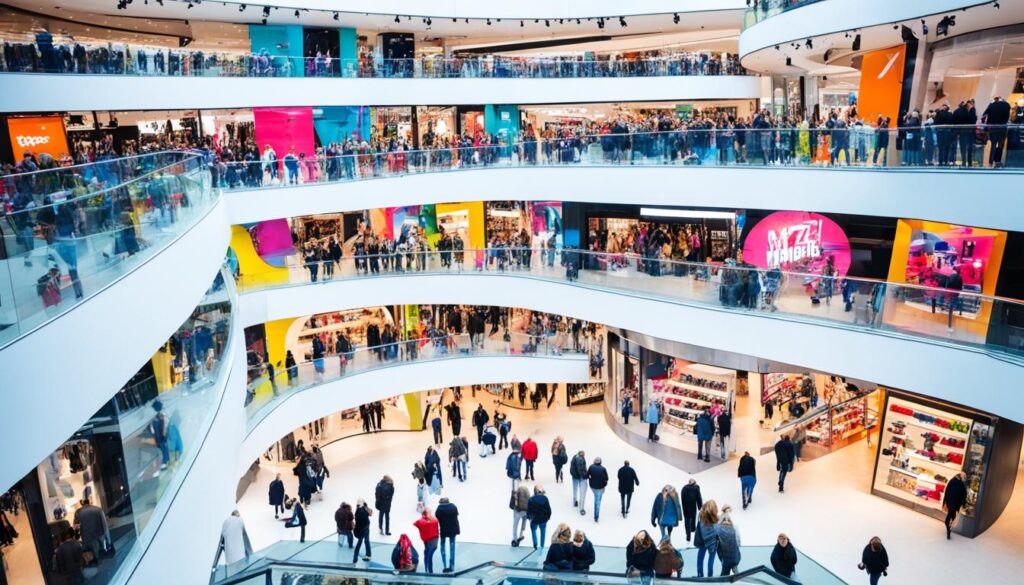 Shoppingvielfalt im MyZeil