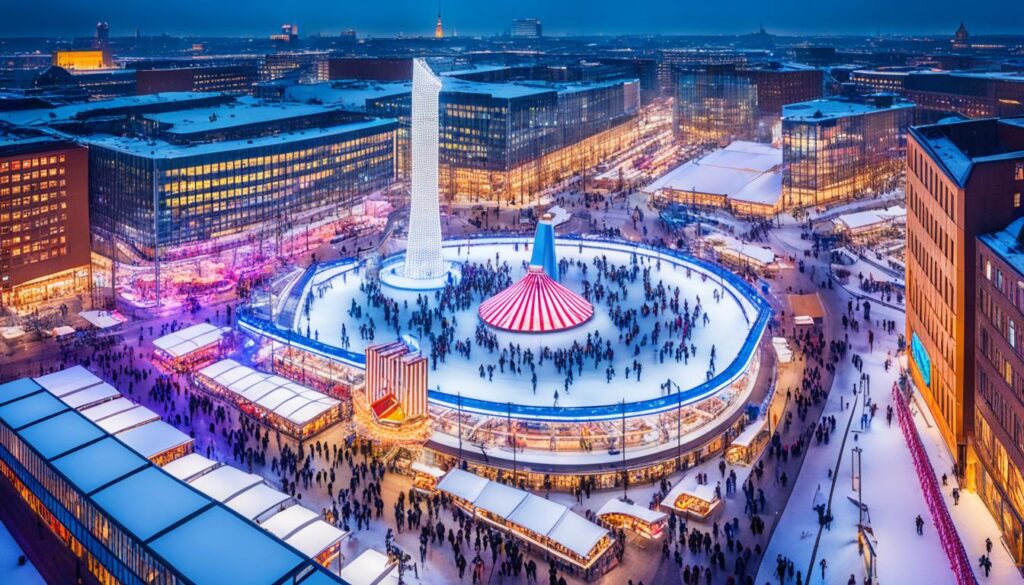 Winterwelt am Potsdamer Platz