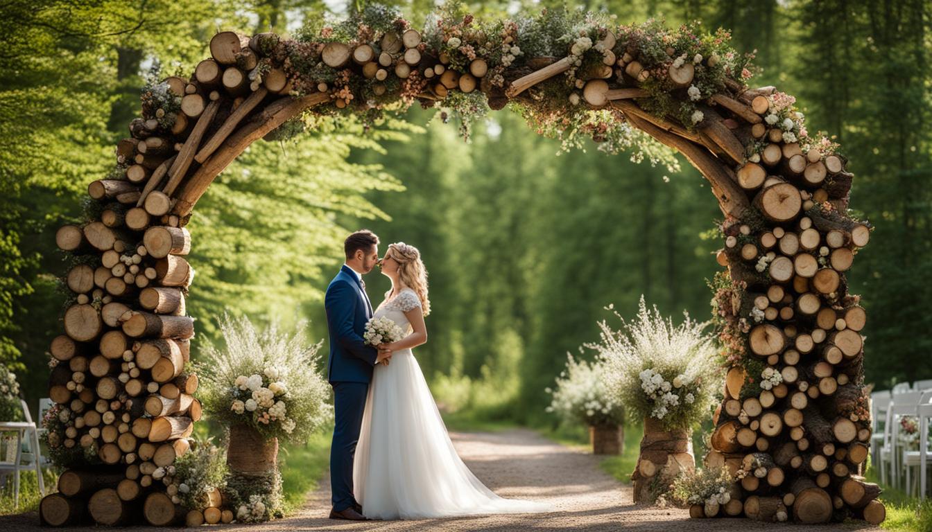 hölzerne hochzeit