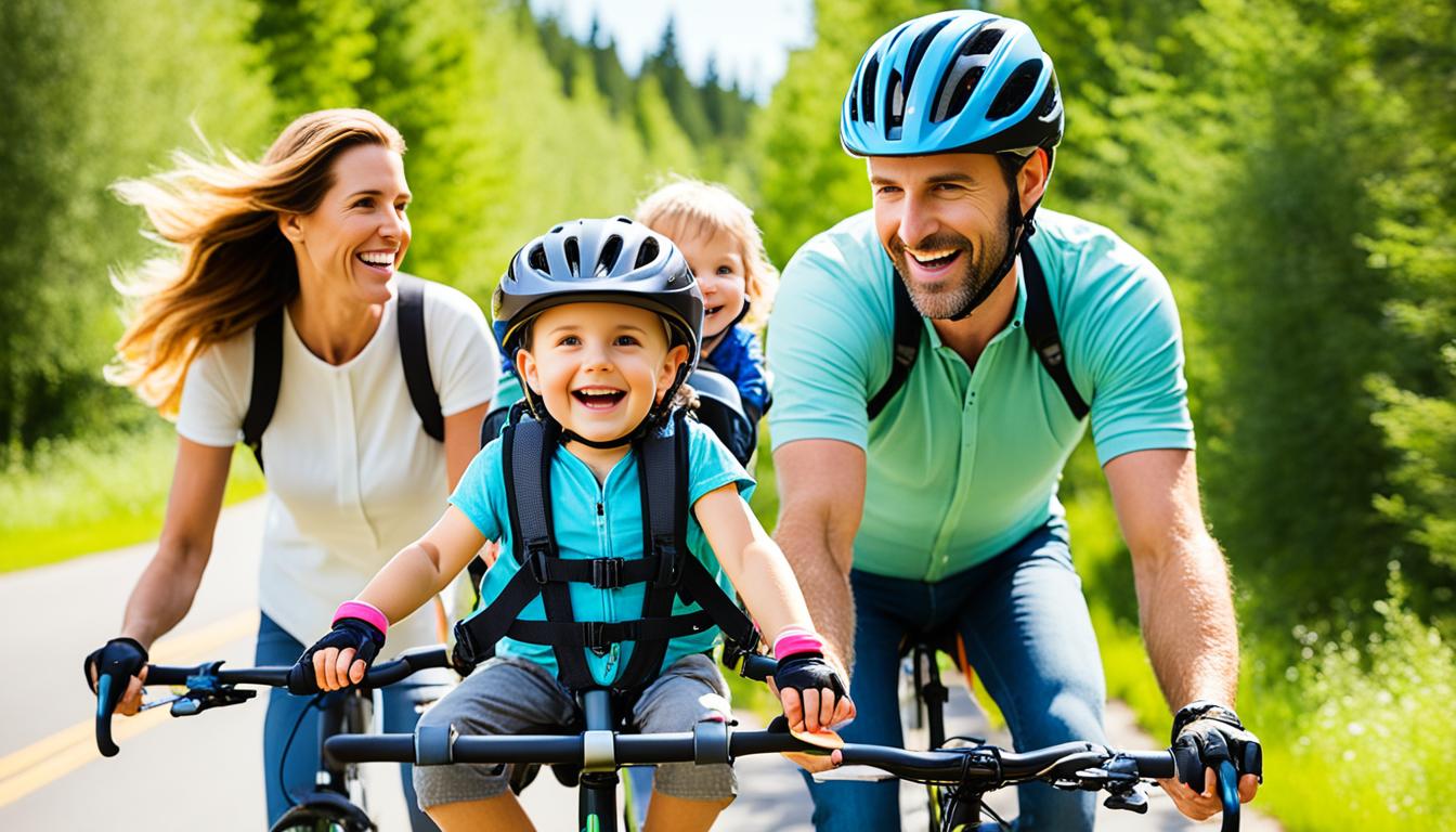 fahrrad mit kindersitz