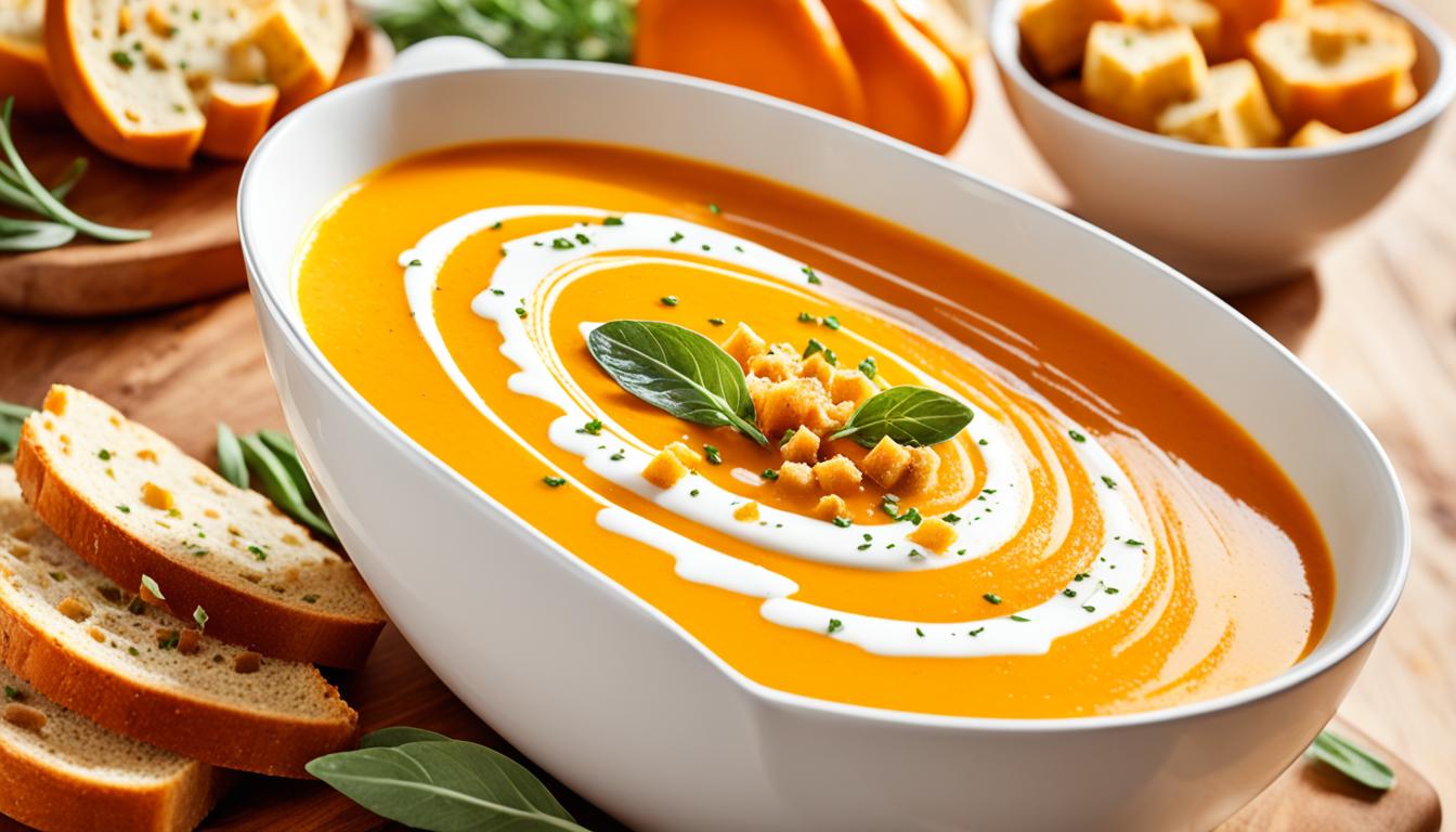 butternut kürbis suppe