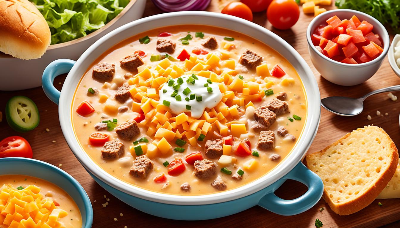 cheeseburger suppe