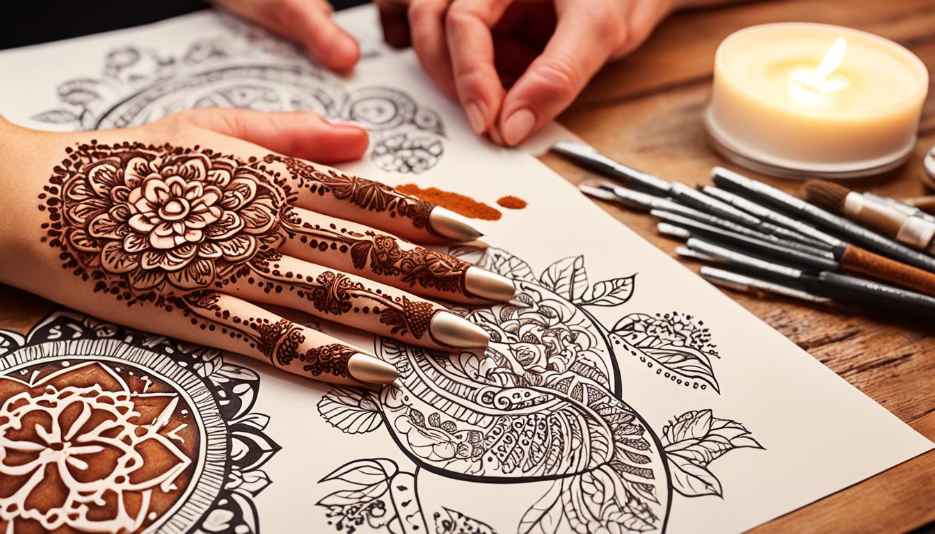 henna tattoo selber machen