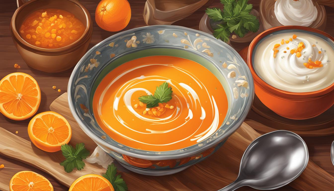 karotten orangen suppe