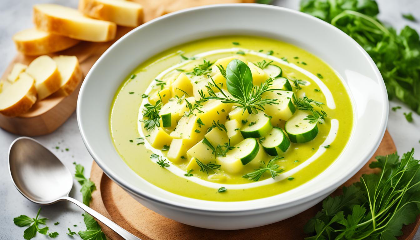 kartoffel zucchini suppe