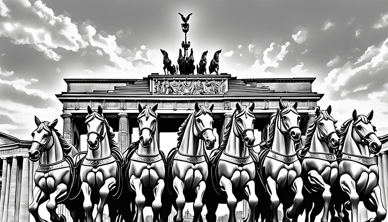 quadriga brandenburger tor richtung