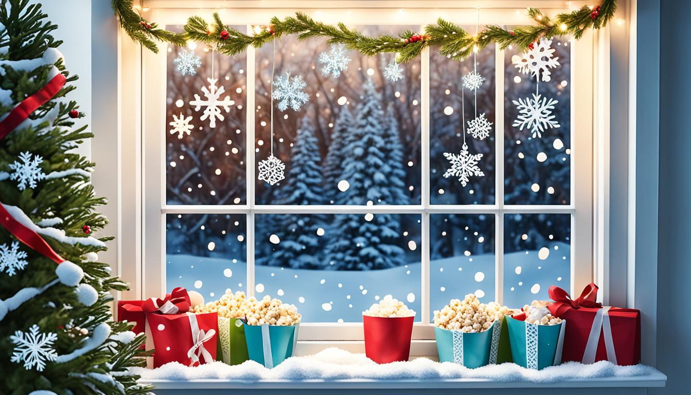 weihnachtsdeko fenster selber machen