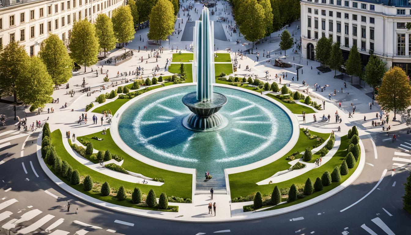 Opernplatz Brunnen